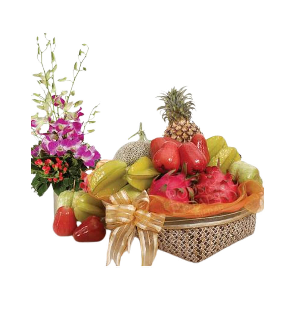 Fresh fruit from faraway lands, guaranteed to ampl......  to flowers_delivery_kampar_malaysia.asp