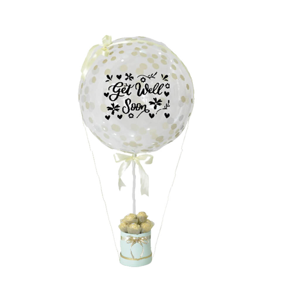 The Warm Wishes Balloons, which consists of a glit......  to flowers_delivery_parit bunrar_malaysia.asp