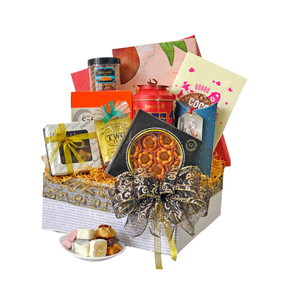 This basket includes crispy, spicy, sweet and salt......  to kulim_florists.asp