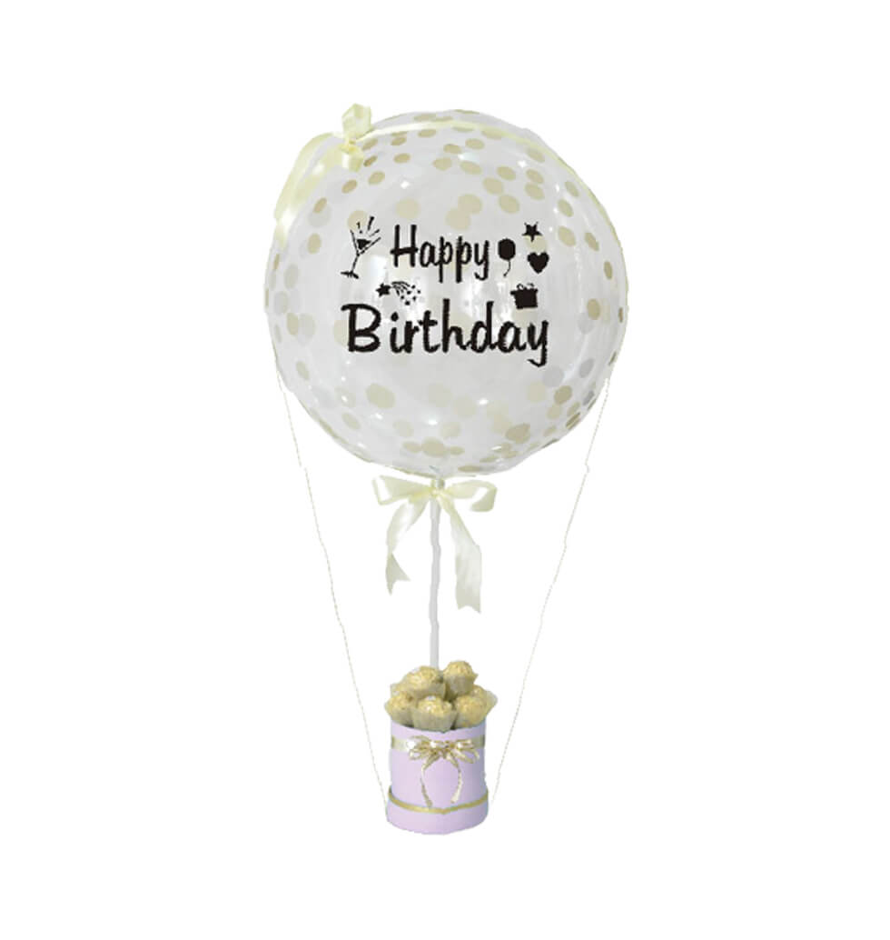 Convey your warmest birthday wishes with our glitt......  to taman tun dr.ismail_florists.asp