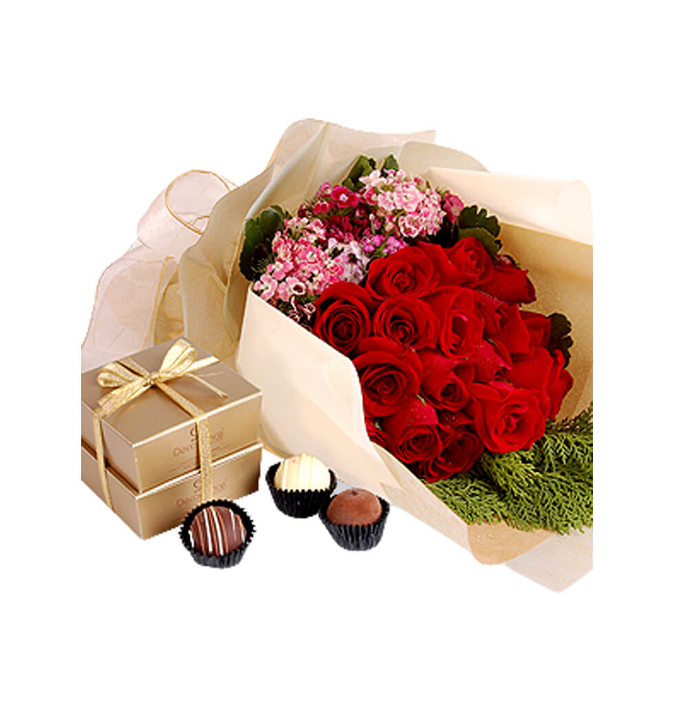 A lovely bouquet of breathtakingly beautiful red r......  to flowers_delivery_cyberjaya_malaysia.asp