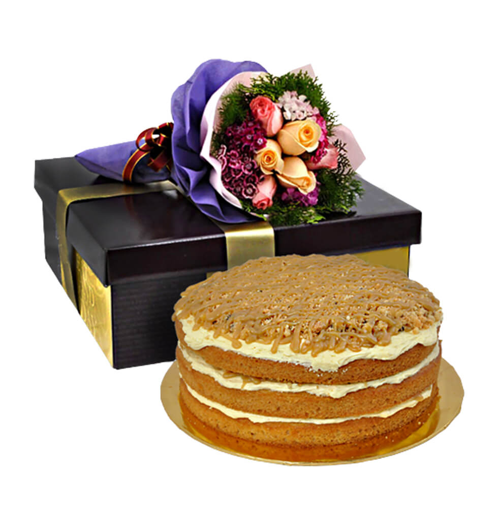 Delight your guests with this decadent Butterscotc......  to balik pulau_florists.asp