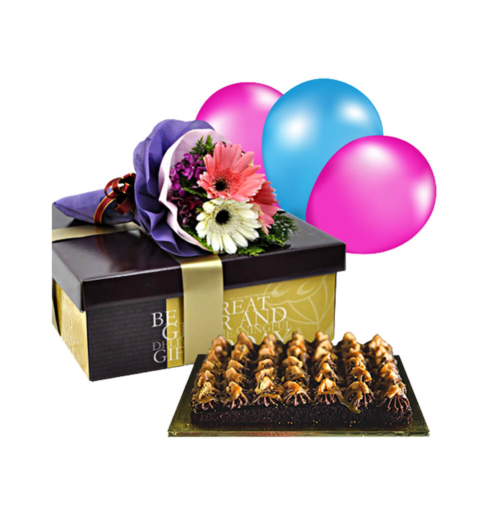 Send your love with this Sweet and Floral gift. It......  to miri