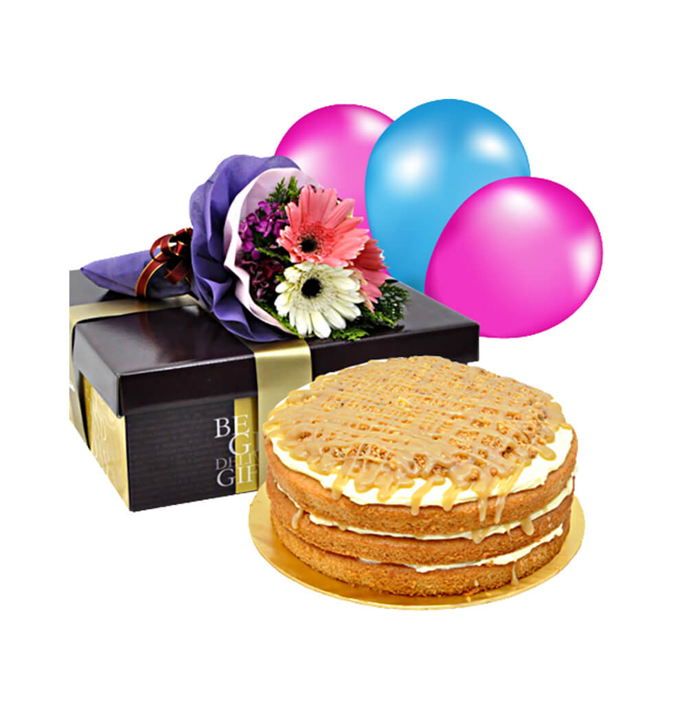 Butterscotch Cakeis enjoyed by children of all ag......  to tampoi_florists.asp