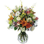 Life is great - and so is this splendidly perfumed bouquet of flowers in vibrant...