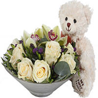 Charming Hamper n Teddy Bear