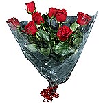 Fresh One Dozen Red Roses