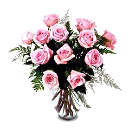 Pink Roses in Vase .......  to escalante_philippine.asp
