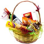 Gift Basket: - chocolates (such as MERCI) - coffee...