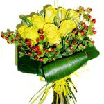 Yellow Roses Bouquet