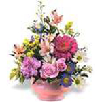 Pot Arrangement of Seasonal Flowers
