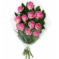 Most beautiful bouquet of 11 pink roses for your loved ones!...