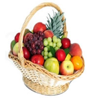 Fruit Basket of the most ripe and delicious apples......  to flowers_delivery_kogalym_russia.asp