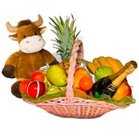 This basket includes pineapple 1pc<br>- pears 1 kg......  to flowers_delivery_nevelsk_russia.asp