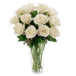 Be happy by sending this Divine White Rose Bouquet......  to Johannesburg_southafrica.asp