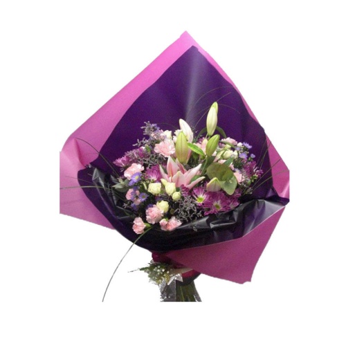 A unique and lovely bouquet featuring one stem of ......  to Madrid_spain.asp