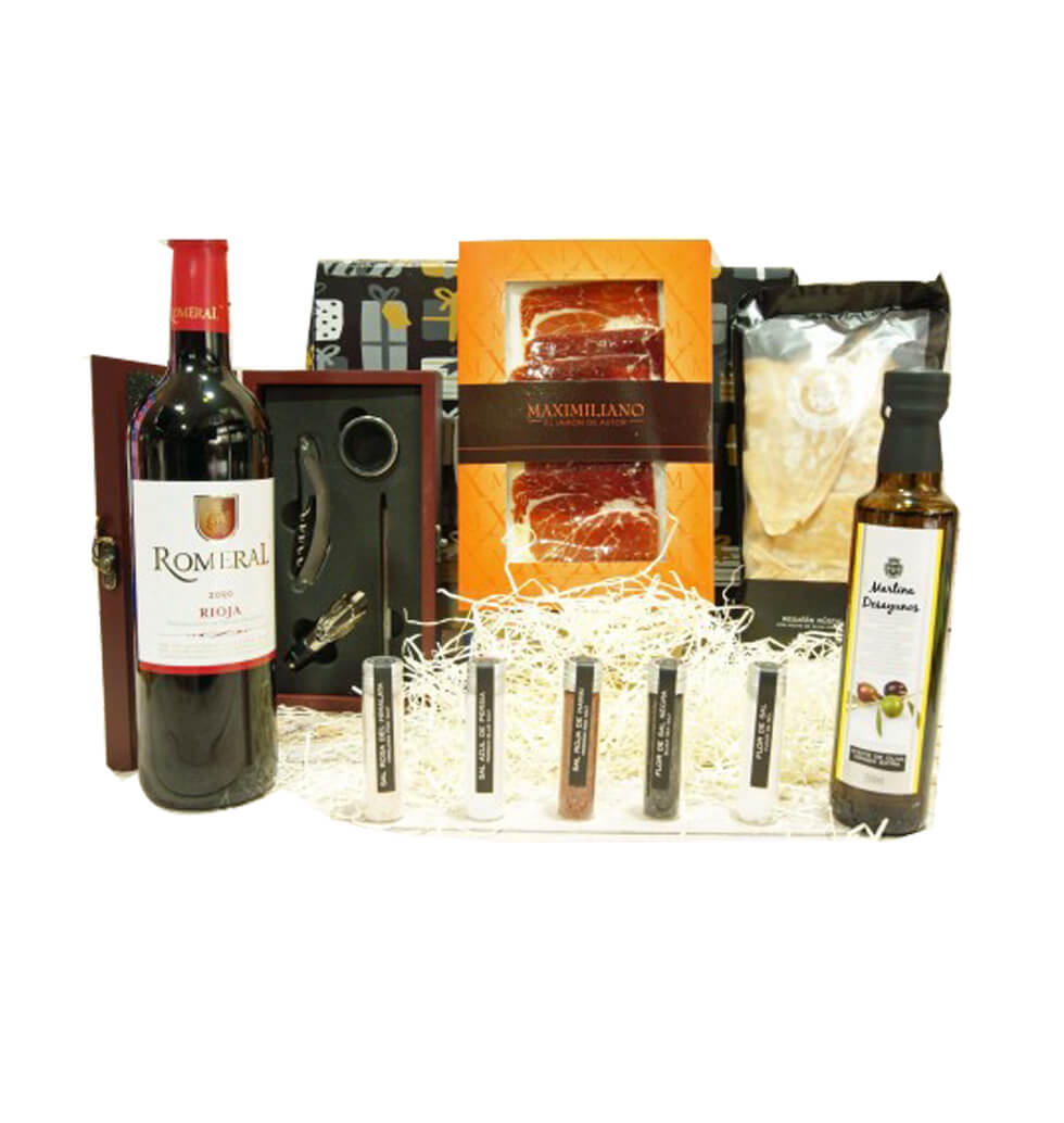 Your amazing and gorgeous gift basket will be reme......  to segovia
