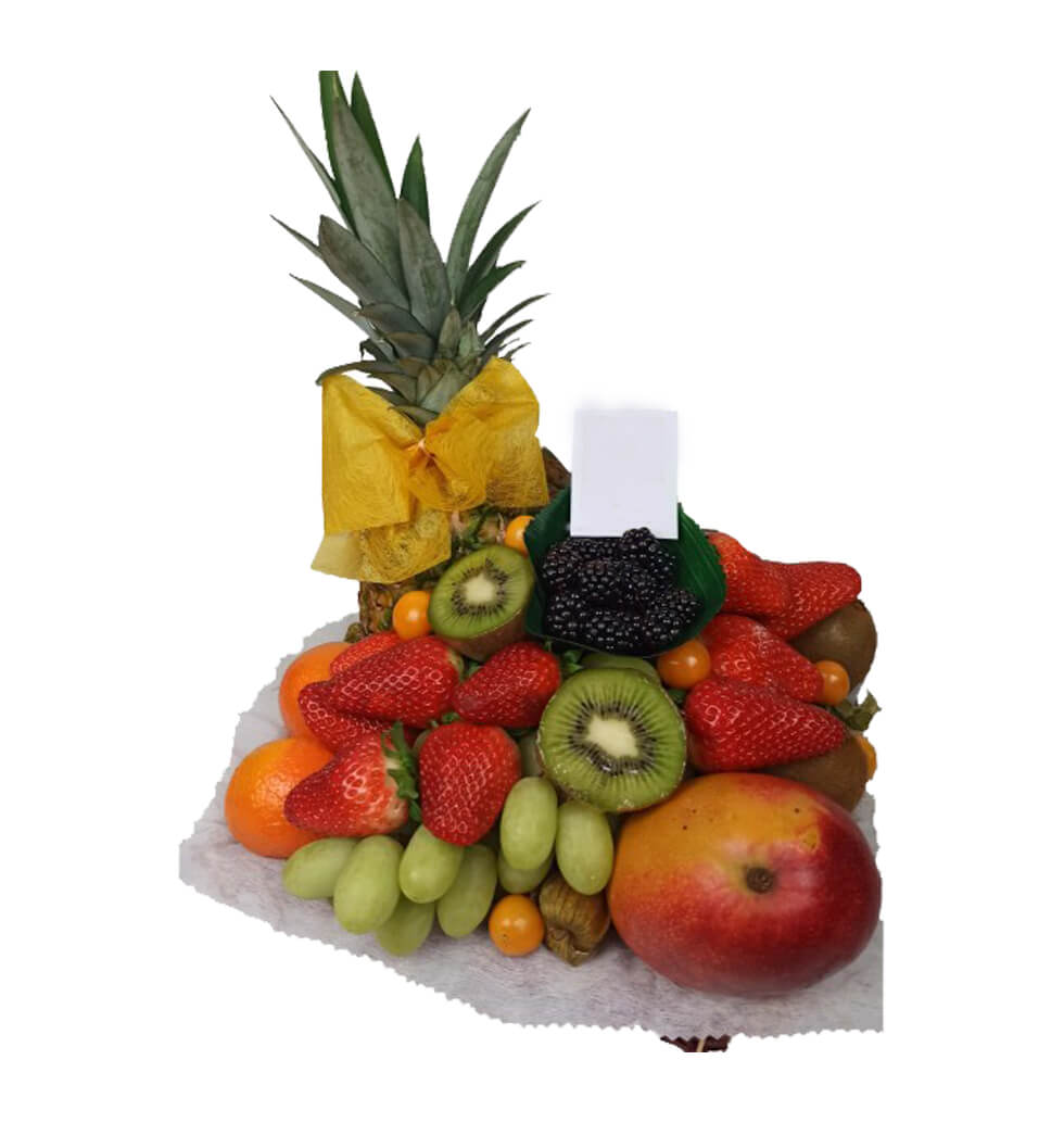 This fruit basket is packed with a variety of deli......  to Zamora_spain.asp