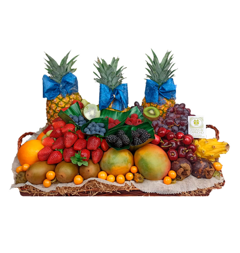 This Albertos fruit basket will fit whichever occa......  to Madrid