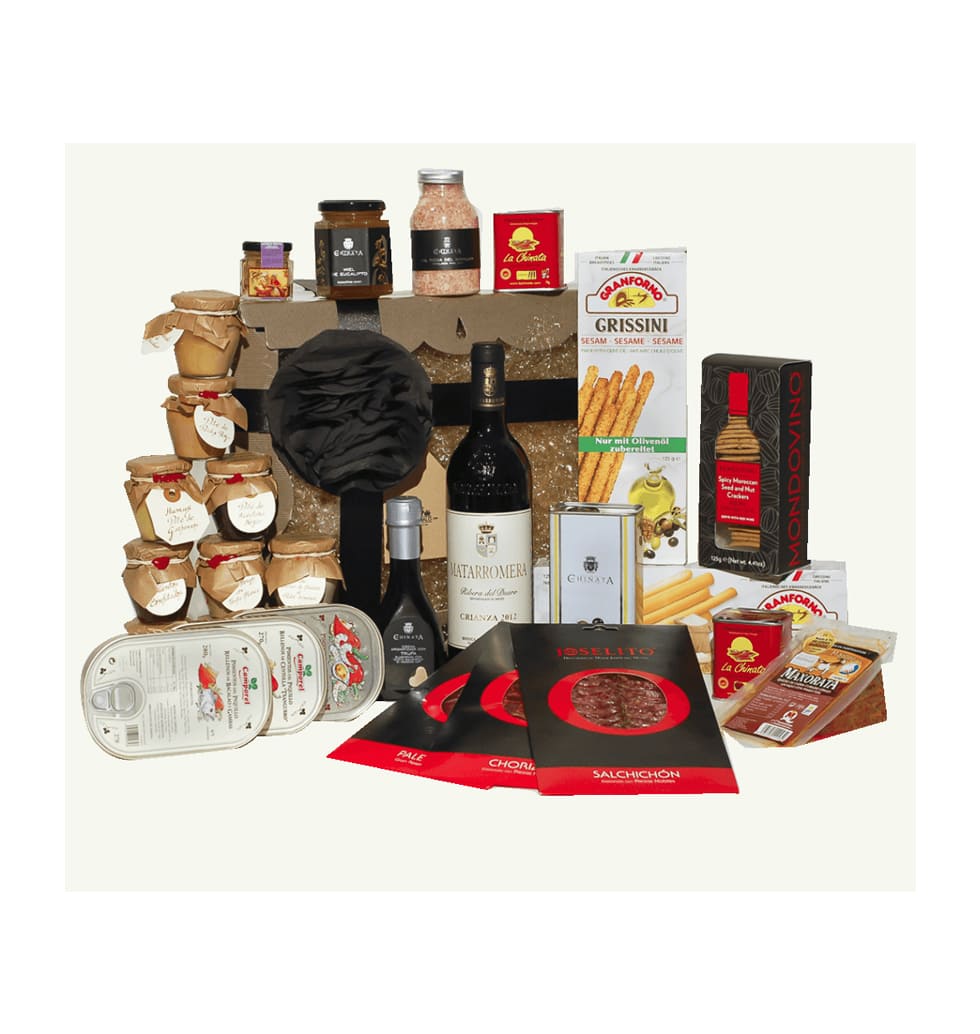 Such a tasty gift basket is a classic that will al......  to Logrono