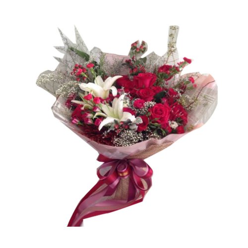 This sweet bouquet is sure to please your special ......  to flowers_delivery_buriram_thailand.asp
