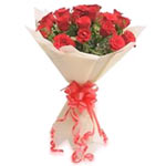 Red roses are the ultimate symbol of true romantic love and with this display yo...