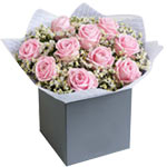 Just click and send this Expressive Heidi Pink Ros......  to Carmarthen