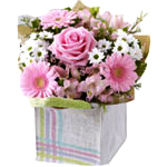 Be happy by sending this Gorgeous Bunch of Pink an......  to stranraer_uk.asp