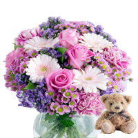 Gift someone you love this Sweetest Mixed Floral B......  to Castletown